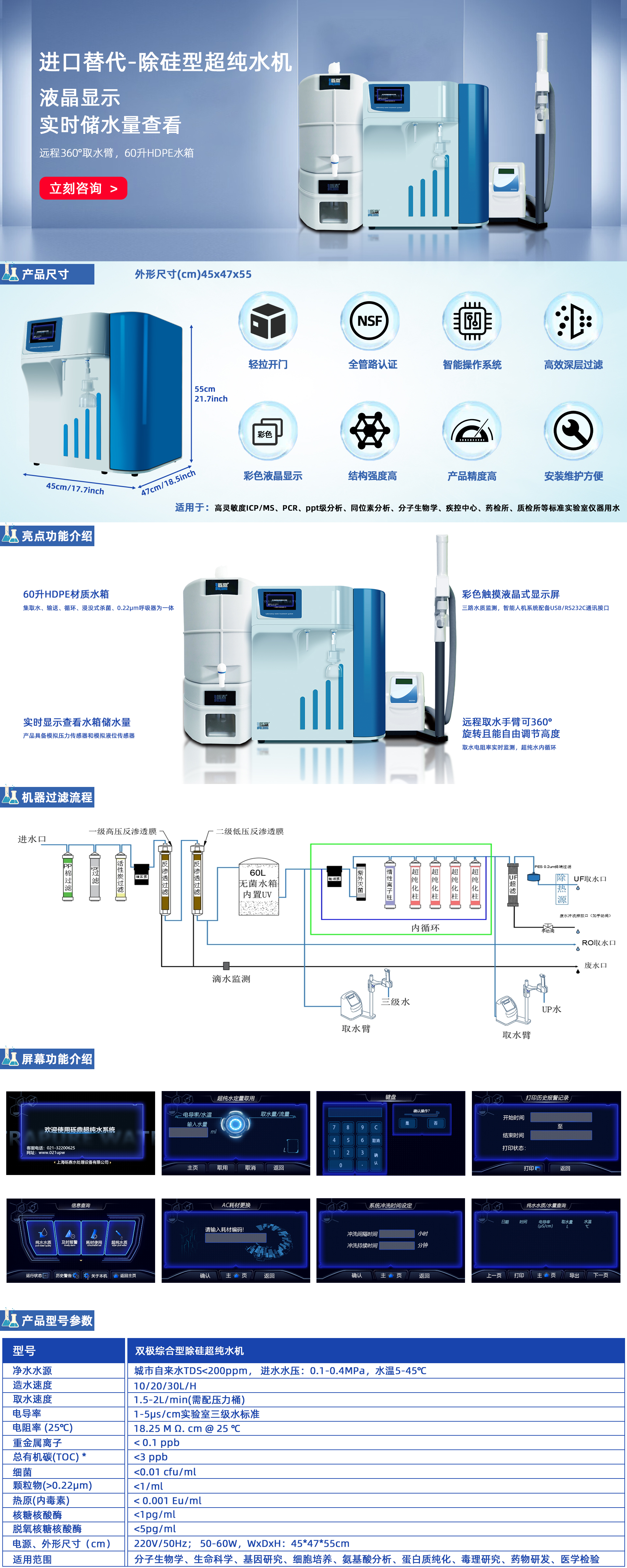 進(jìn)口替代綜合型超純水機